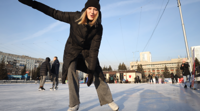 СибГИУ отметил День студента рекордом и катанием на коньках (ВИДЕО)